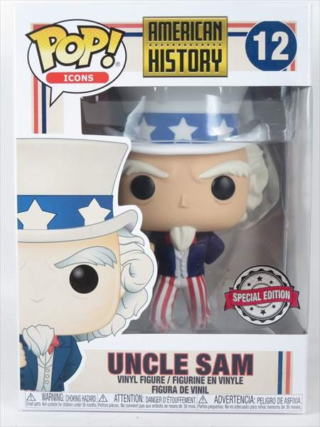 アンクル・サム [アメリカンヒストリー] FUNKO(ファンコ) POP! ICONS 12