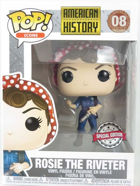 ロージー・ザ・リベッター [アメリカンヒストリー] FUNKO(ファンコ) POP! ICONS 08