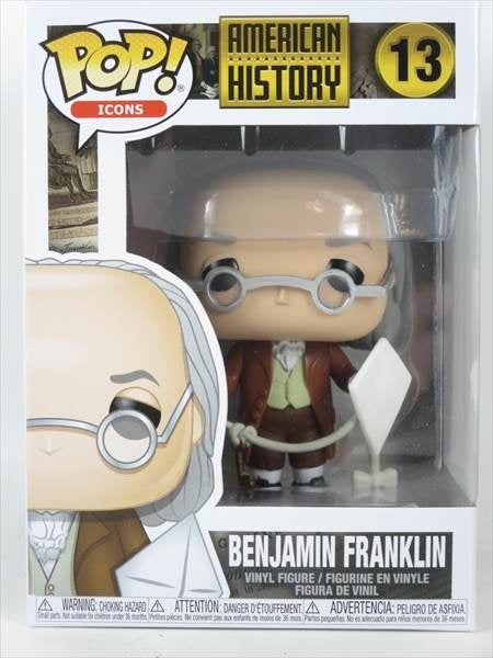 ベンジャミン・フランクリン [アメリカンヒストリー] FUNKO(ファンコ) POP! ICONS 13