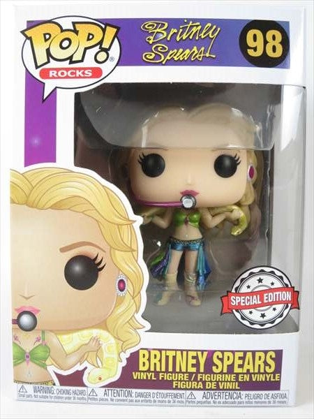 ブリトニー・スピアーズ メタリック [Britney Spears] FUNKO(ファンコ) POP! ROCKS 98