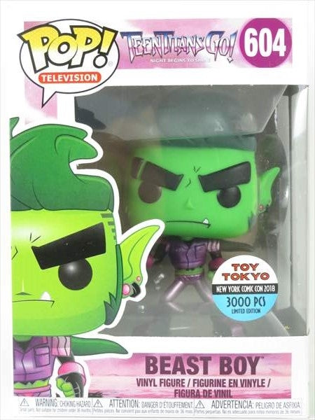 ビーストボーイ メタリック版 2018年NYCC3000体限定 [ティーンタイタンズ] FUNKO(ファンコ) POP! TELEVISION 604