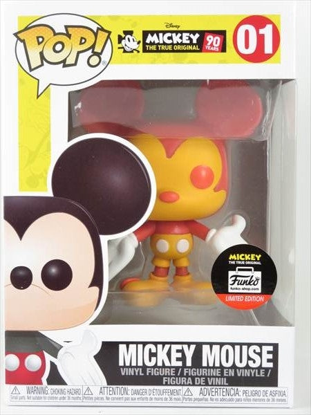 ミッキー90th オレンジ＆レッド FUNKOショップ限定 [Disney(ディズニー)] FUNKO(ファンコ) POP! 01