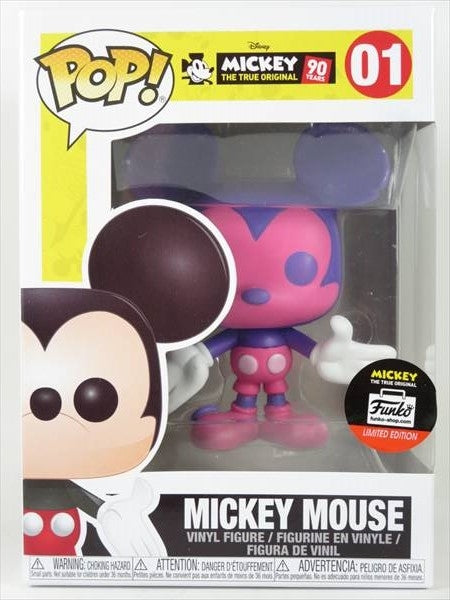 ミッキー90th ピンク＆パープル FUNKOショップ限定 [Disney(ディズニー)] FUNKO POP!(ファンコ) フィギュア
