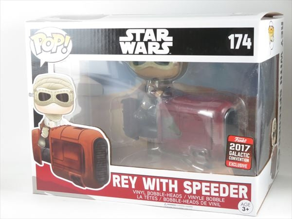 レイ with スピーダー 2017年GALACTIC CONVENTION限定 [STARWARS(スターウォーズ)] FUNKO(ファンコ) POP! 174