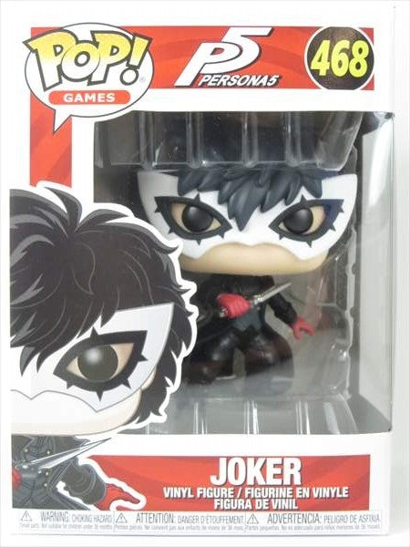 【箱傷】 ジョーカー [ペルソナ5(PERSONA5)(PERSONA5)] FUNKO(ファンコ) POP! GAMES 468