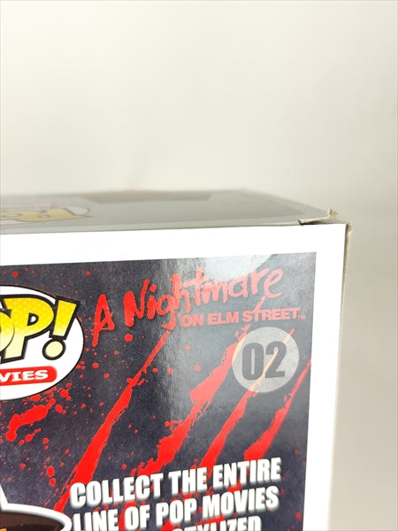 【箱傷】 フレディ [エルム街の悪夢] FUNKO(ファンコ) POP! MOVIES 02