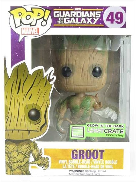 グルート こけ 蓄光版 [ガーディアンズオブザギャラクシー]  FUNKO(ファンコ) POP! MARVEL 49