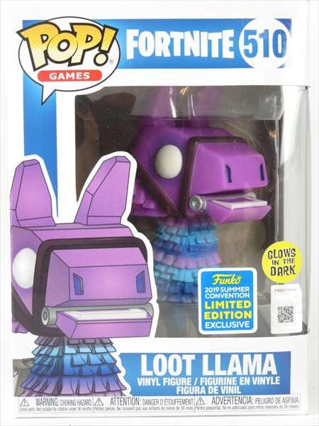 ラマ 蓄光版 2019年SUMMER CONVENTION限定 [FORTNITE(フォートナイト)] FUNKO(ファンコ) POP! GAMES 510