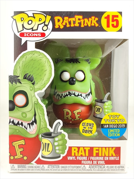 ラットフィンク 蓄光版 2019年SUMMER CONVENTION限定 [RATFINK] FUNKO(ファンコ) POP! AD ICONS 15