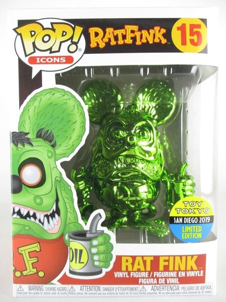 ラットフィンク メタリック  2019年SDCC TOY TOKYO限定 [RAT FINK] FUNKO(ファンコ) POP! ICONS 15