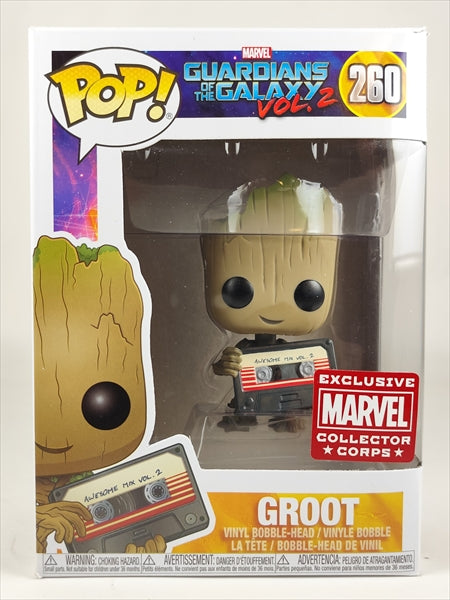 グルート　カセット MARVEL COLLECTOR CORPS限定版 [ガーディアンズ・オブ・ギャラクシー VOL.2] FUNKO(ファンコ) POP! 260