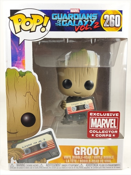 グルート　カセット MARVEL COLLECTOR CORPS限定版 [ガーディアンズ・オブ・ギャラクシー VOL.2] FUNKO(ファンコ) POP! 260