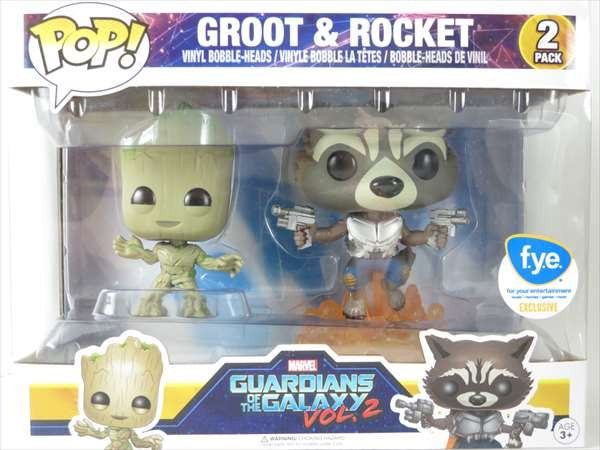 グルート＆ロケット [ガーディアンズ・オブ・ギャラクシー VOL.2] FUNKO(ファンコ) POP! 2PACK
