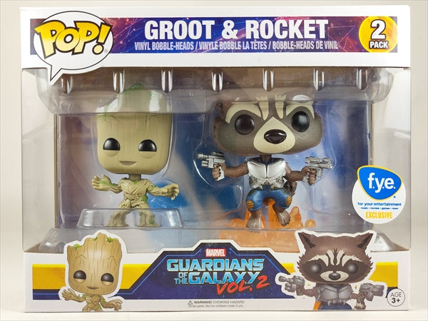 グルート＆ロケット [ガーディアンズ・オブ・ギャラクシー VOL.2] FUNKO(ファンコ) POP! 2PACK