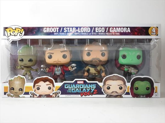 グルート・スターロード・エゴ・ガモーラ [ガーディアンズオブザギャラクシー VOL.2] FUNKO(ファンコ) POP! 4PACK