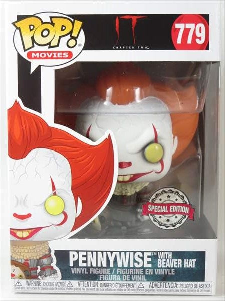 ペニーワイズ ビーバーハット [IT それが見えたら終わり チャプター2] FUNKO(ファンコ) POP! MOVIES 779