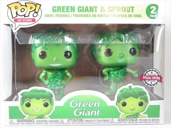 グリーンジャイアント&スプラウト [Green Giant & Sprout] FUNKO(ファンコ) POP! AD ICONS 2PACK