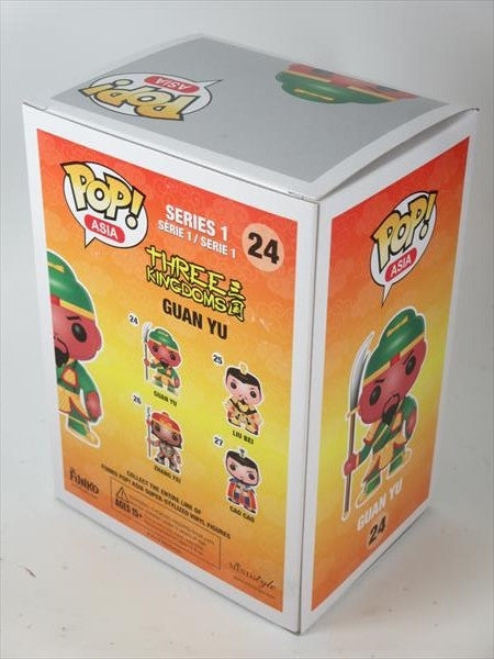 関羽 シルバー [三国志] FUNKO(ファンコ) POP! ASIA 24