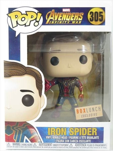 アイアンスパイダー BOXLUNCH限定 アンマスク版 [Avengers(アベンジャーズ・インフィニティウォー)] FUNKO(ファンコ) POP! 305