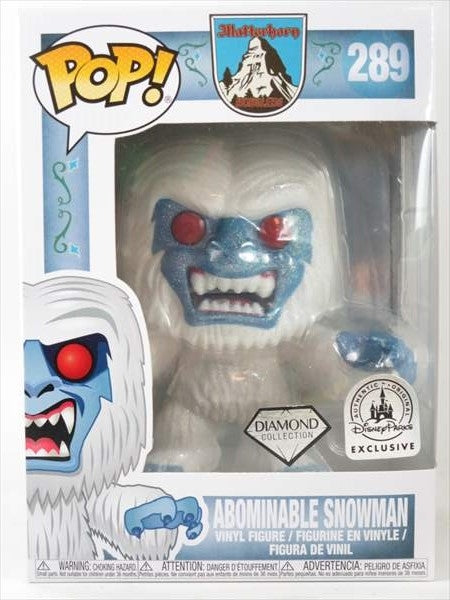 アボミナブルスノーマン・イエティー ダイヤモンドグリッター ディズニーランド FUNKO(ファンコ) POP! 289