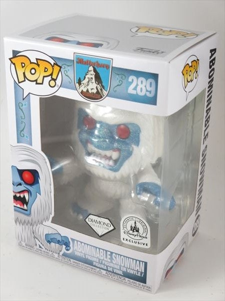 アボミナブルスノーマン・イエティー ダイヤモンドグリッター ディズニーランド FUNKO(ファンコ) POP! 289