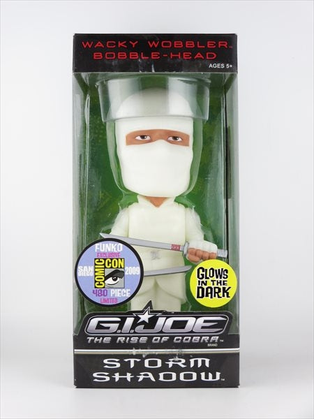 ストームシャドー 畜光版 2009年コミコン限定480体 [GIジョー] FUNKO(ファンコ) Wacky Wobbler(ワッキーワブラー) ボブルヘッド