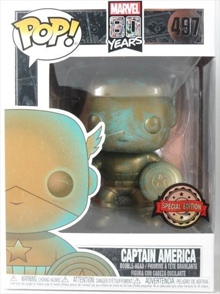 キャプテンアメリカ ブロンズ [MARVEL 80 YEARS] FUNKO(ファンコ) POP! 497