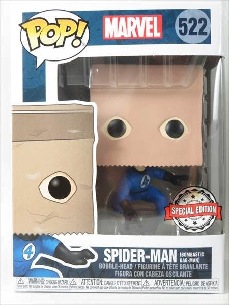 スパイダーマン ボンバスティックバッグマン [MARVEL] FUNKO(ファンコ) POP! 522