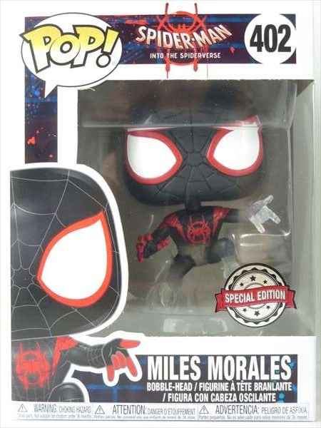 マイルズ・モラレス スパイダーマン 半透明 [スパイダーマン スパイダーバース] FUNKO(ファンコ) POP! 402