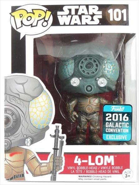 4-LOM 2016年 GALACTIC CONVENTION EXCLUSIVE [STARWARS(スターウォーズ)] FUNKO POP!(ファンコ) ボブルヘッド