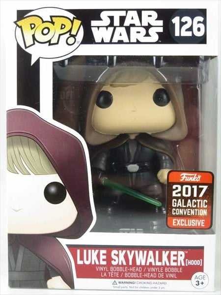 ルーク・スカイウォーカー フード 2017年年GALACTIC CONVENTION限定 [STARWARS(スターウォーズ)] FUNKO(ファンコ) POP! 126