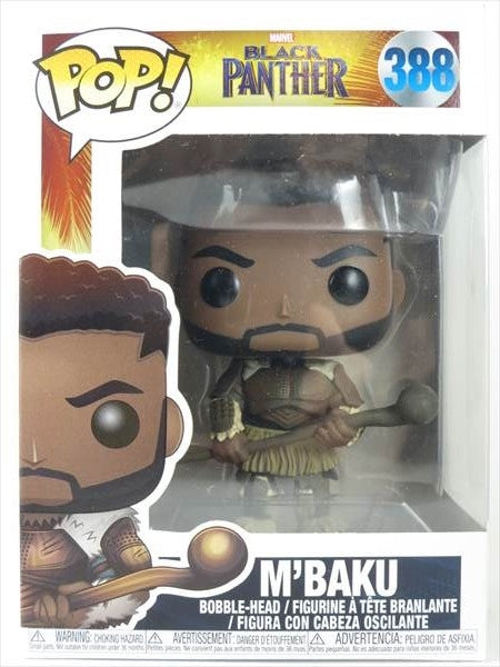 エムバク [ブラックパンサー] FUNKO POP!(ファンコ) ボブルヘッド