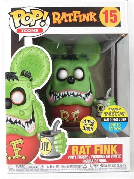 ラットフィンク 蓄光版 2019年SDDC TOY TOKYO限定 [RATFINK] FUNKO(ファンコ) POP! ICONS 15