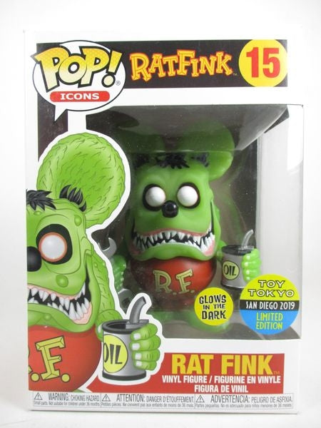 ラットフィンク 蓄光版 2019年SDDC TOY TOKYO限定 [RATFINK] FUNKO(ファンコ) POP! ICONS 15