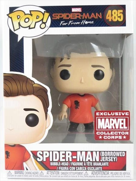 ジャージを借りたスパイダーマン MARVELコレクターコープス限定版 [スパイダーマンファーフロムホーム] FUNKO(ファンコ) POP! 485