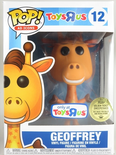 ジェフリー ゴールデンチケット [トイザらス] FUNKO(ファンコ) POP! AD ICONS 12
