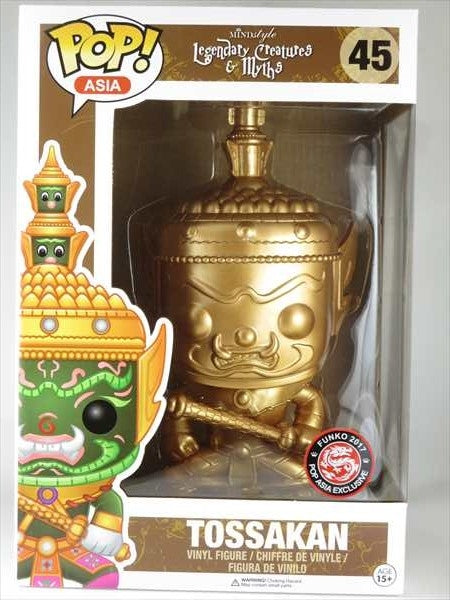 トサカン ゴールド 2017年POP ASIA限定版 [Legendary Creatures & Myths] FUNKO(ファンコ) POP! ASIA 45