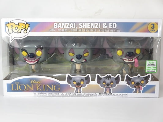 ハイエナ３匹セット 2019年SPRING CONVENTION限定 [ライオンキング] FUNKO(ファンコ) POP! 3PACK