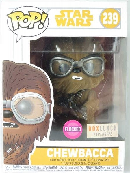 チューバッカ フロッキー版 ハン・ソロ [STARWARS(スターウォーズ)] FUNKO POP!(ファンコ) ボブルヘッド