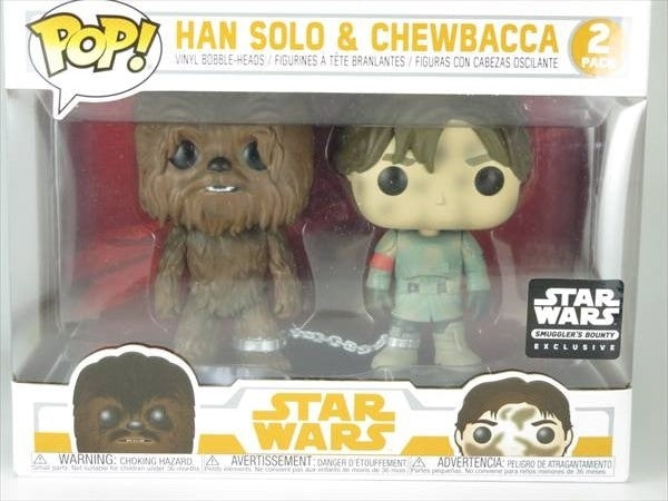 ハンソロ&チューバッカ [STARWARS(スターウォーズ ハンソロ)] FUNKO POP!(ファンコ) ボブルヘッド