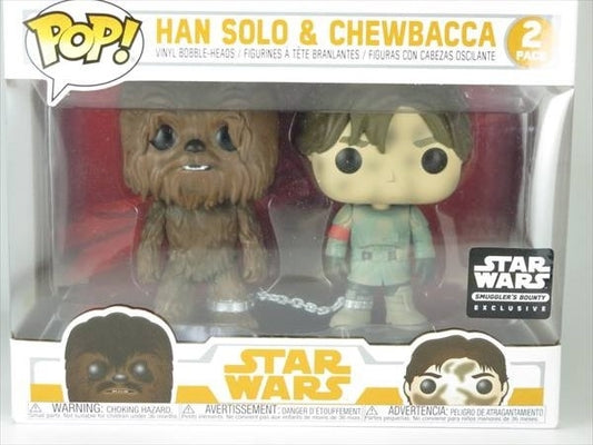 ハンソロ&チューバッカ [STARWARS(スターウォーズ ハンソロ)] FUNKO POP!(ファンコ) ボブルヘッド