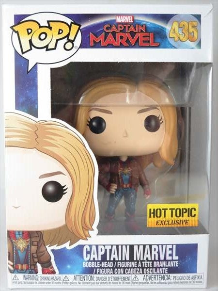 キャプテンマーベル ブラウンジャケット [キャプテンマーベル] FUNKO POP!(ファンコ) ボブルヘッド