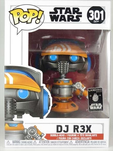 DJ R3X [スター・ウォーズ:ギャラクシーズ・エッジ] FUNKO POP!(ファンコ) ボブルヘッド