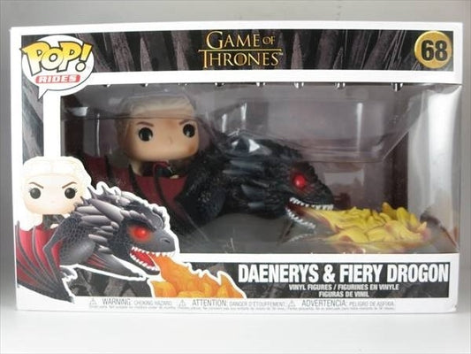 デナーリス＆ファイヤードロゴン [Game of Thrones(ゲームオブスローンズ)] FUNKO(ファンコ) POP! RIDES 68