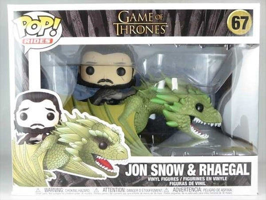 ジョン・スノウ＆レイガル [Game of Thrones(ゲームオブスローンズ)] FUNKO(ファンコ) POP! RIDES 67