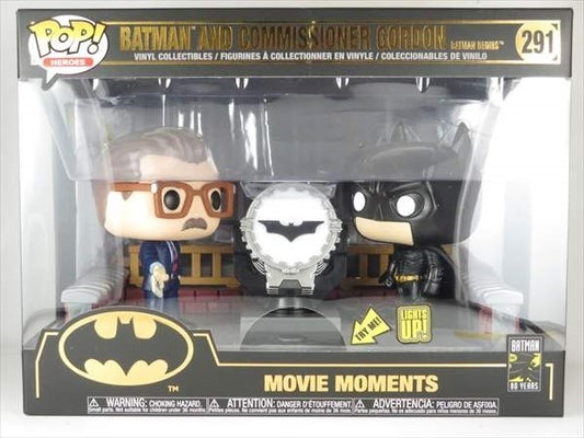 【光る】バットマン＆ゴードン警部 バットシグナル [バットマン] FUNKO(ファンコ) POP! HEROES 291