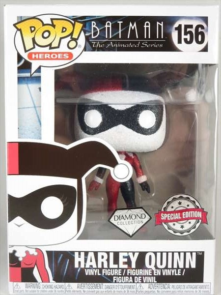ハーレイ・クイン ダイヤモンドグリッター [THE ANIMATED SERIES] FUNKO(ファンコ) POP! HEROES 156