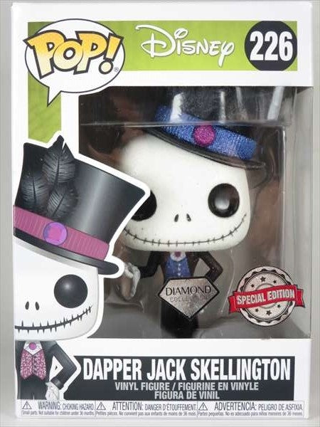 ダッパージャック ダイヤモンドグリッター [ナイトメア・ビフォー・クリスマス] FUNKO POP!(ファンコ)