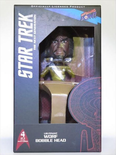 ウォーフ スタートレック STAR TREK(THE NEXT GENERATION) BUILD-A-BRIDGE BIF BANG POW! ボブルヘッド