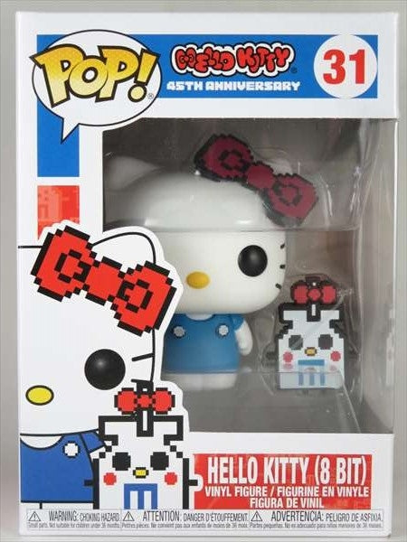 ハローキティ 8bit [ハローキティ45周年] FUNKO POP!(ファンコ) ボブルヘッド